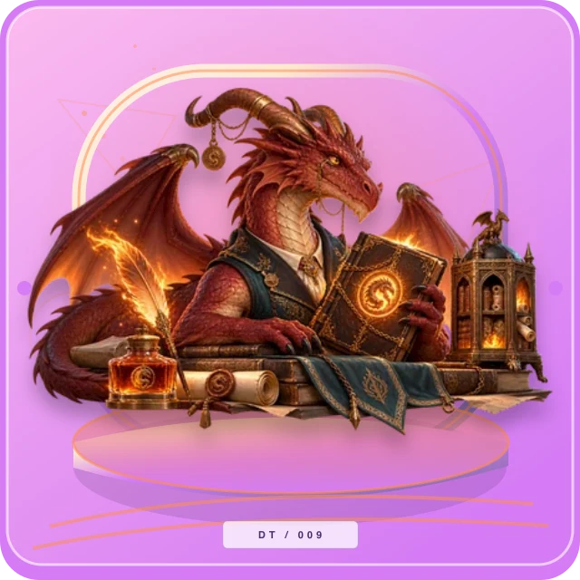 Ember Dragon: Cinder Library illustration